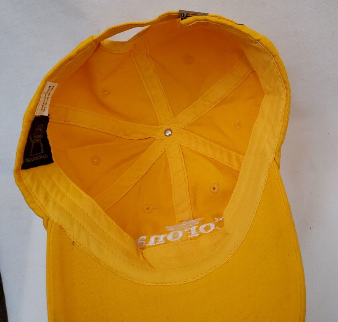 Yellow Corona Extra adjustable strap baseball cap… - image 5
