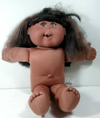 cabbage patch doll dark hair