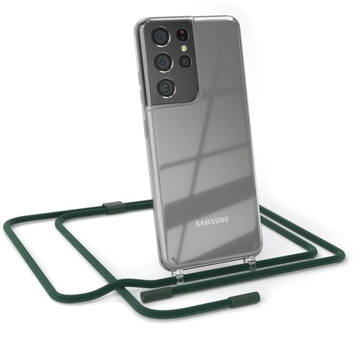 EAZY CASE do Samsung Galaxy S21 Ultra 5G Etui z paskiem Wymienna tylna pokrywa - Zdjęcie 14 z 14