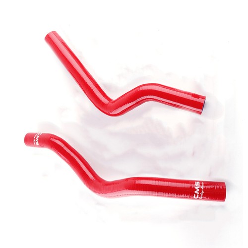 Orange Silicone Radiator Hose for 90-94 Mitsubishi Eclipse 1G Talon Lazer 4G63T - Picture 2 of 5