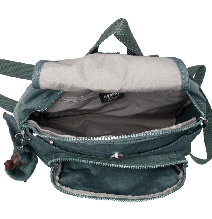 Kipling Backpack Queenie Light Aloe Tonal KI0522 NWT MSRP  display picture 1
