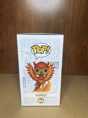 Funko POP! Harry Potter - Flocked Fawkes #84 (2019 SDCC Shared Exclusive)
