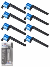 Set of 8 High Performance Ignition Coil + Tune Up Grease For Lincoln UF191