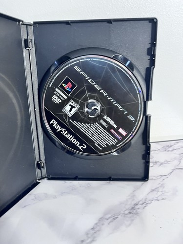 Spider-Man 3 (Sony PlayStation 2, 2007) No Manual - Picture 3 of 3