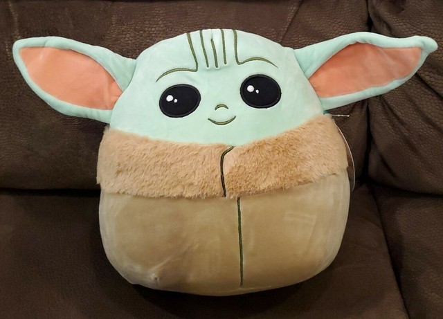 Kellytoy Squishmallows Baby Yoda The Child Plush Stuffed Toy for sale online | eBay