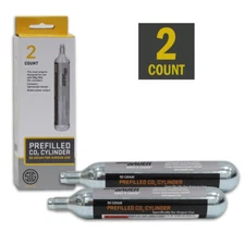 Sig Sauer 90 Gram CO2 Cartridges Prefilled Air Gun CO2 Cylinders - 2 Count