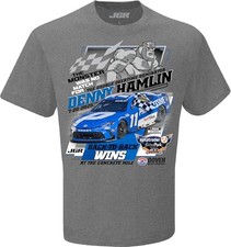 Denny Hamlin 11 NASCAR 2025 Back to Back Wins at Dover 7.20.2025 Win T-Shirt