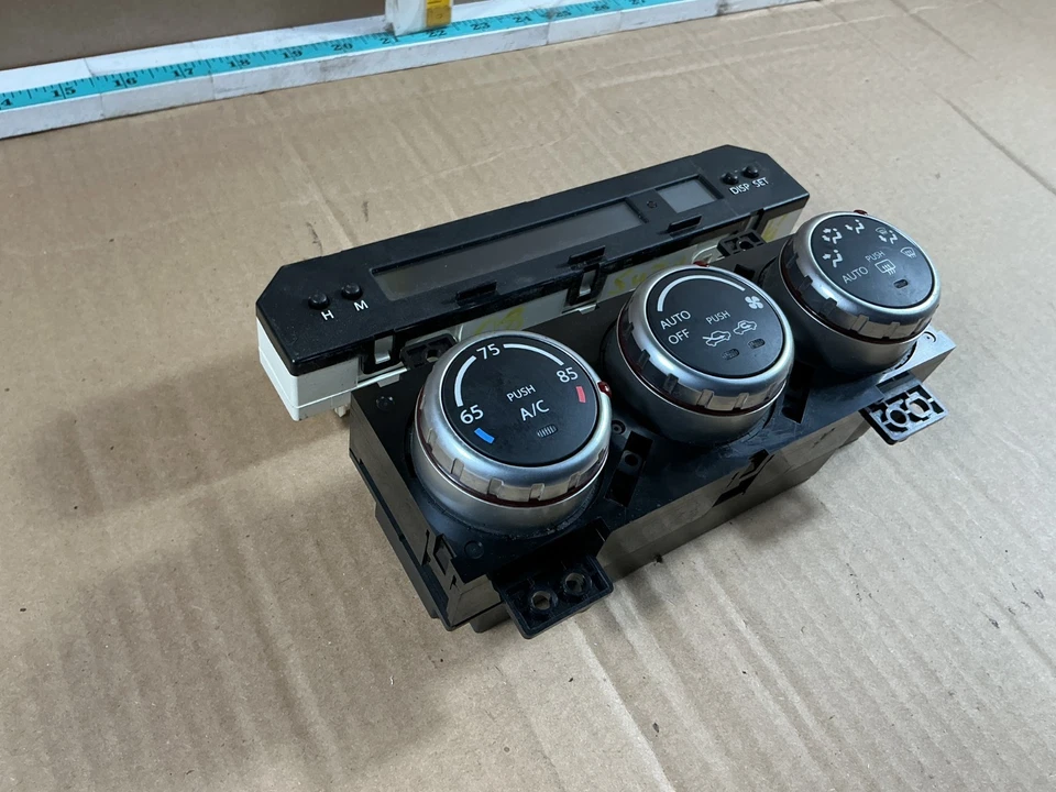 Suzuki SX4 2007-2012 tablero reloj pantalla y calefacción aire acondicionado temperatura control climático Foto 4 de 4