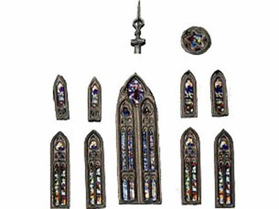 Langley A117 - Kirchenfenster & Turmspitze - Spur N - NEU