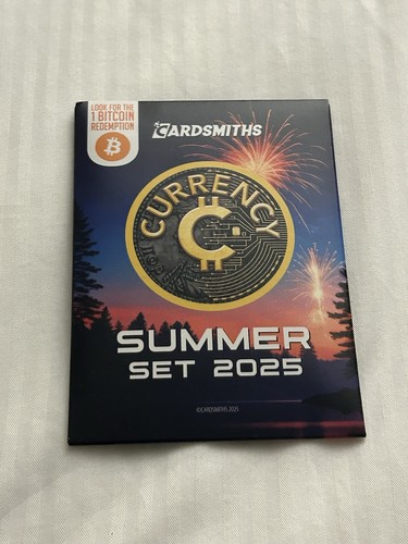 Cardsmiths 2025 Währung Sommer Set Packungen - Menge