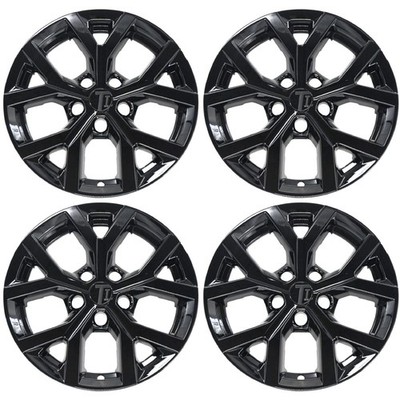 4PC 18'' Gloss Black Snap-On Wheel Skins for 2022-2026 Jeep Grand Cherokee