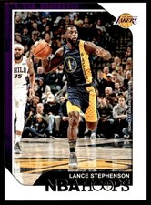 2018-19 Hoops Lance Stephenson Los Angeles Lakers #232