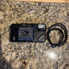 Kodak K400 Black 35mm Film VR35 Camera Built-in Electronic Flash Vintage Photo