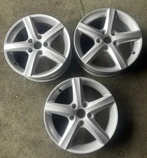 1x Alufelge 16 Zoll 6.0" 5x112 48ET Glanz Silber 5G0071496 VW Golf Vii Rim Wheel