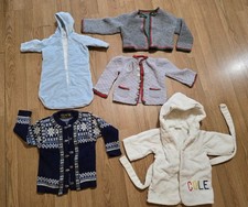 5- Piece Set Baby Clothing Vintage Various Brands READ