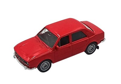Skoda 105 L red - 3 inches 7,5 cm 1/64 Welly Spielzeug Modellauto SUP58