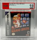 Super Mario Bros Classic NES Nintendo Game Boy Advance New PSA 9.8 A++ NOT WATA