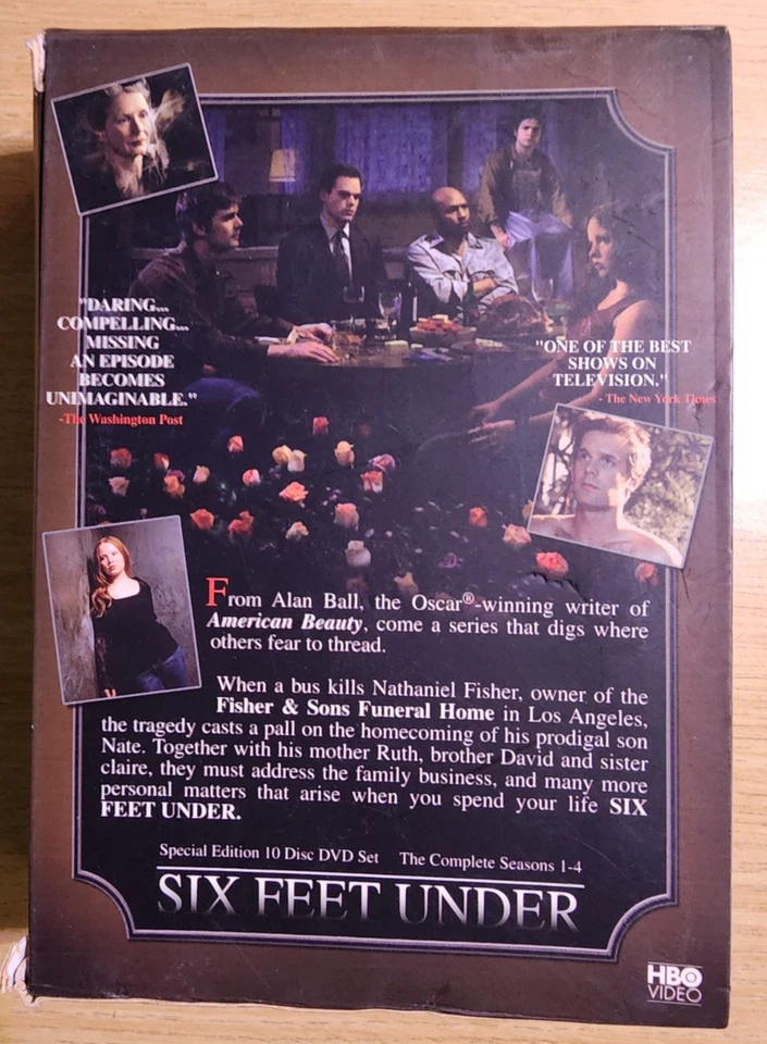 Six Feet Under: The Complete Seasons 1–4 (DVD, Special Edition 10-Disc Set) - Image 2 of 2