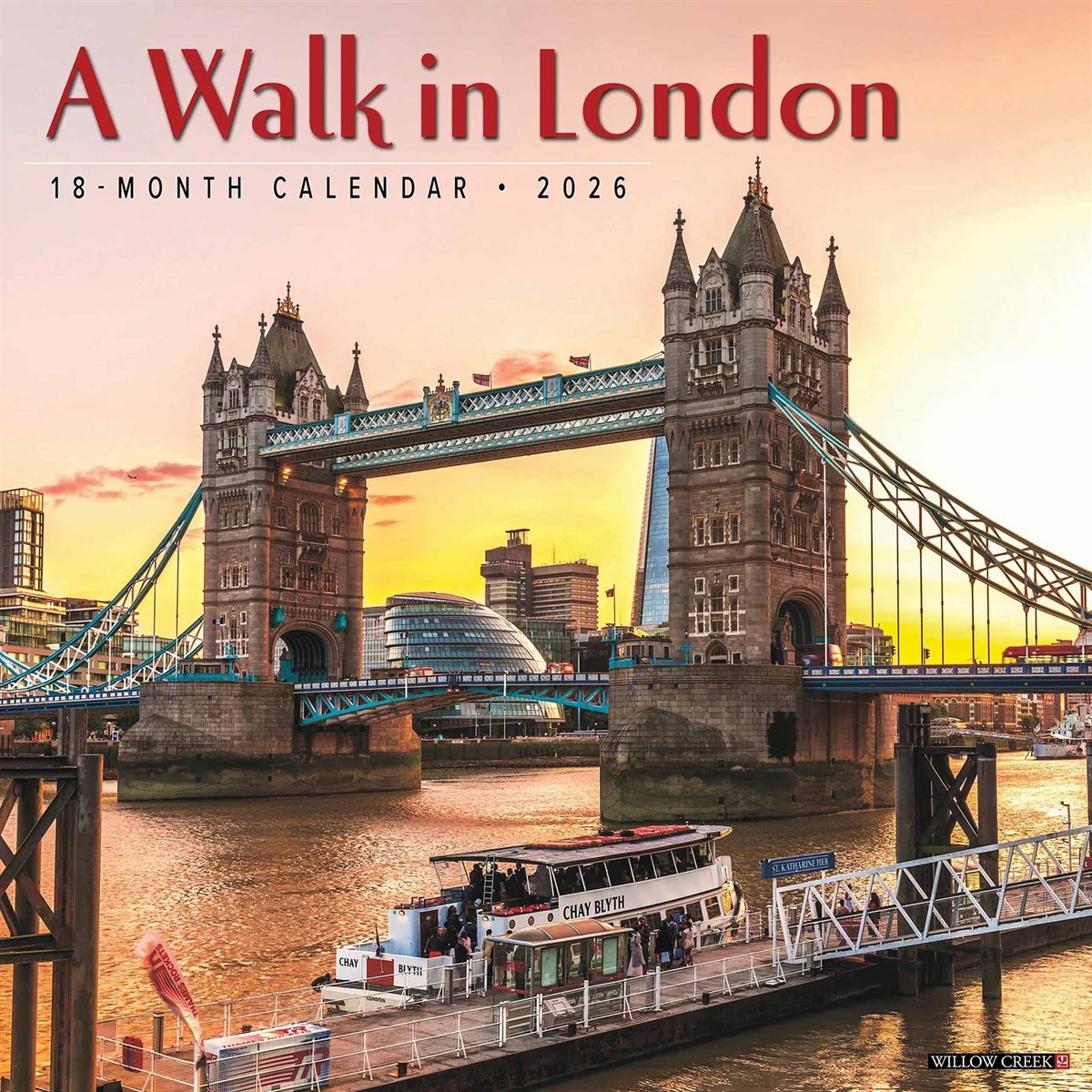 A Walk In London Calendar 2026 - Regional - Month To View