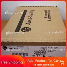 Allen Bradley 1746-OB16 SER D SLC 500 PLC Output Module  US Free Tax