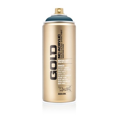 Montana Cans Gold 400Ml Fjord Spray Paint Matte Finish Versatile Indoor Outdo...