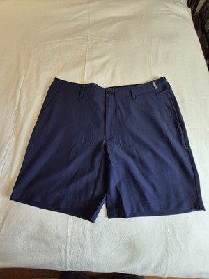 Haggar Men's Performance Short, Superflex Waistland, Color Blue, Size 30, NEW