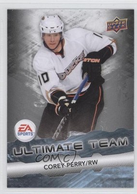 2011-12 Upper Deck EA Ultimate Team Corey Perry #EA9 0m8