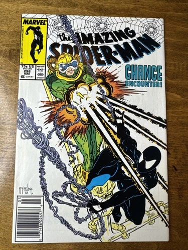 The Amazing Spider-Man #298 Marvel Comics 1988 VF 1st Todd McFarlane Venom Cameo