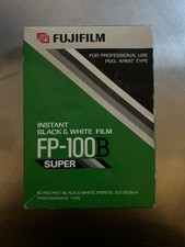 [Unused] 2 Packs Fujifilm FP-100B 45 4x5 Instant B&W 
