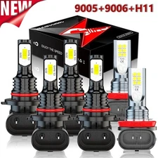 Para For Honda Accord 2006 2007-2010 2011 2012 Faro LED Luz antiniebla alta/baja