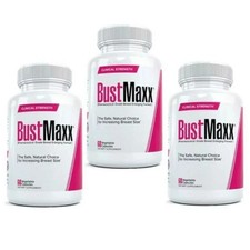 BUSTMAXX The Natural Breast Augmentation Supplement/Best Bust Enlargement 3 pack