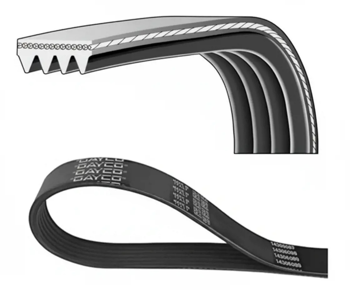 Dayco Keilrippenriemen Größe 4 4Pk990 - Bild 2