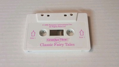 HOMESTAR Grandpa Time Clock Audio Cassette Tape ''Classic Fairy Tales''