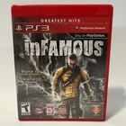 Infamous Greatest Hits PS3 Sony Action Adventure Superhero Video Game CIB