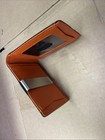 Zitahli Mens Wallet AirTag Holder Slim RFID Leather Black Orange NEW — photo 4
