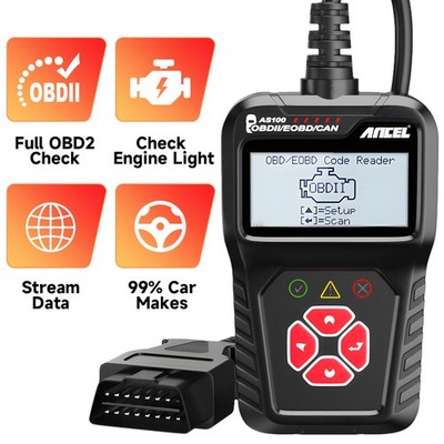 2026 Ancel AS100 OBD2 Tester Auto Scanner KFZ Diagnosegerät Fehler lesen löschen