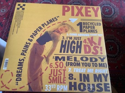 Pixey - Dreams, Pains & Paper Planes - Brand New Sealed LP