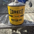 New ListingVintage 5-gallon Coreco Metal Can Motor Oil  Oil City Pa Gas Oil Sign