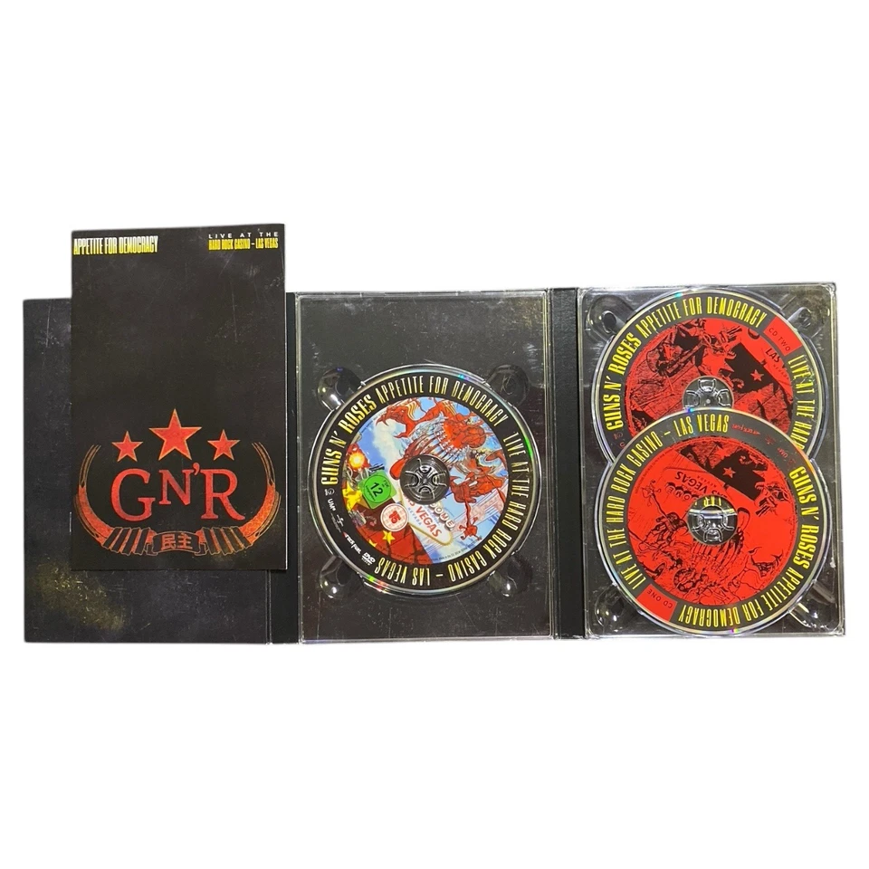 Guns N' Roses Appetite for Democracy DVD CD Set Live in Las Vegas Hard Rock - Image 4 of 4