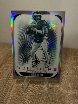 Jalen Hurts   Contours Insert (2025 Panini Phoenix #26)