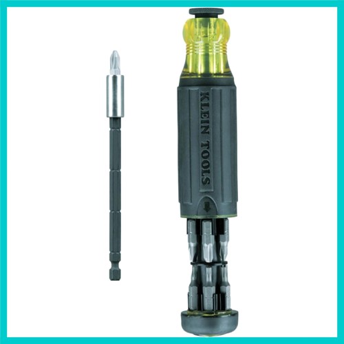 14 in 1 verstellbarer Multi-Bit Schraubendreher & Mutterndreher mit Schlagkraft - Bild 1 von 15