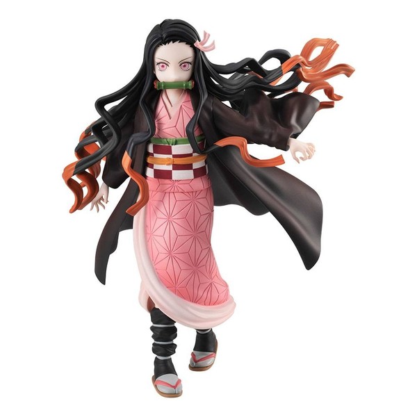 DäMonentöTer: Kimetsu No Yaiba Gals Pvc-Statue Nezuko Kamado 18 Cm Megahouse-image