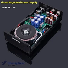 50W DC 12V Linear Regulated Power Supply w/ Custom Voltage for Audio 1pc BRZHIFI
