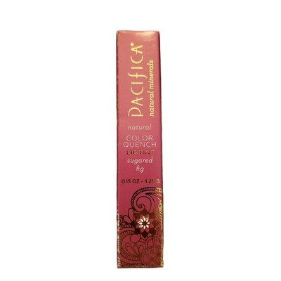 Vegan Pacifica SUGARED FIG Color Quench Chapstick Coconut Oil
