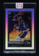 2020-21 Panini One and One Rookies 84/99 James Wiseman #130 1f8v