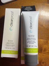Mary Kay ClearProof Deep Cleansing Charcoal Mask 4 oz NEW In Box 094148