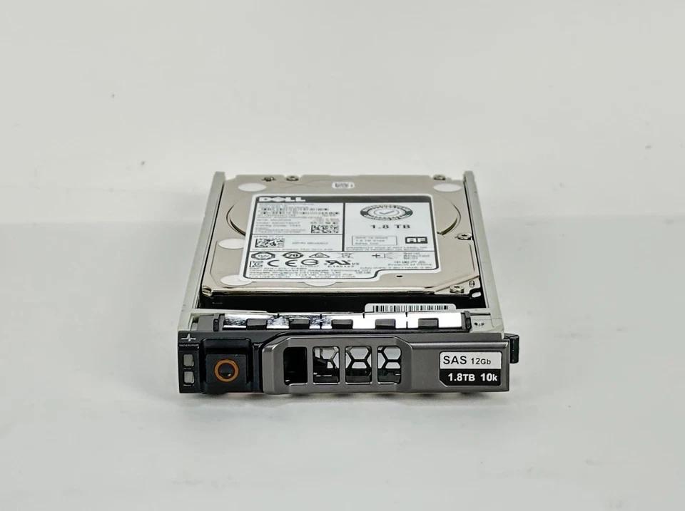 Disco rígido Dell 1.8TB 10K RPM SAS 12Gbps HDD 2.5 SFF com disco rígido bandeja 13G - Imagem 2 de 4