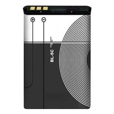 Batteria Li-Ion BL-5C 1020 MAh Per Nokia (1100, 1600, 6230, N70) E Radio DIGITRADIO 1/2, TECHNIRADIO 6 - Ricambio