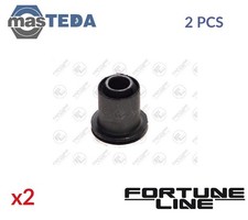 FZ90607 CONTROL ARM WISHBONE BUSH LOWER FRONT REAR FORTUNE LINE 2PCS NEW