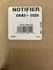 NOTIFIER DAA2-7525   Digital Audio Amplifier By Honeywell.